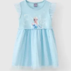 Rabity 550.113 short-sleeved Elsa chiffon dress for girls