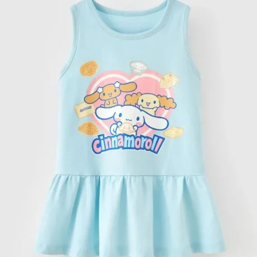 Rabity 952.038 baby girl short sleeve t-shirt dress