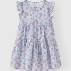 Rabity 950.079 baby girl short sleeve dress