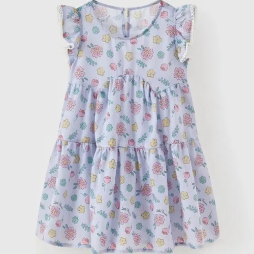 Rabity 950.079 baby girl short sleeve dress