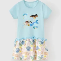 Rabity 950.074 baby girl short sleeve cotton dress