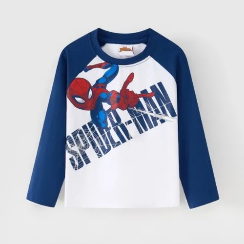 Rabity 510.001 Boys' Long Sleeve Spider-Man T-Shirt