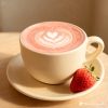 Velvet Strawberry Latte